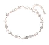 Pulseira prateada estelita